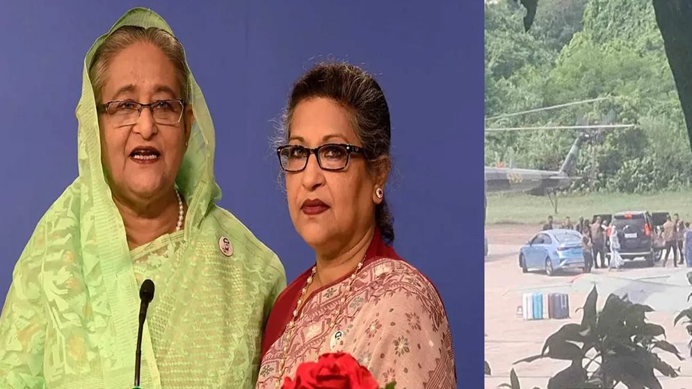 ‘পদত্যাগ করতে ৫ আগস্ট শেখ হাসিনার পা ধরেছিলেন শেখ রেহানা’