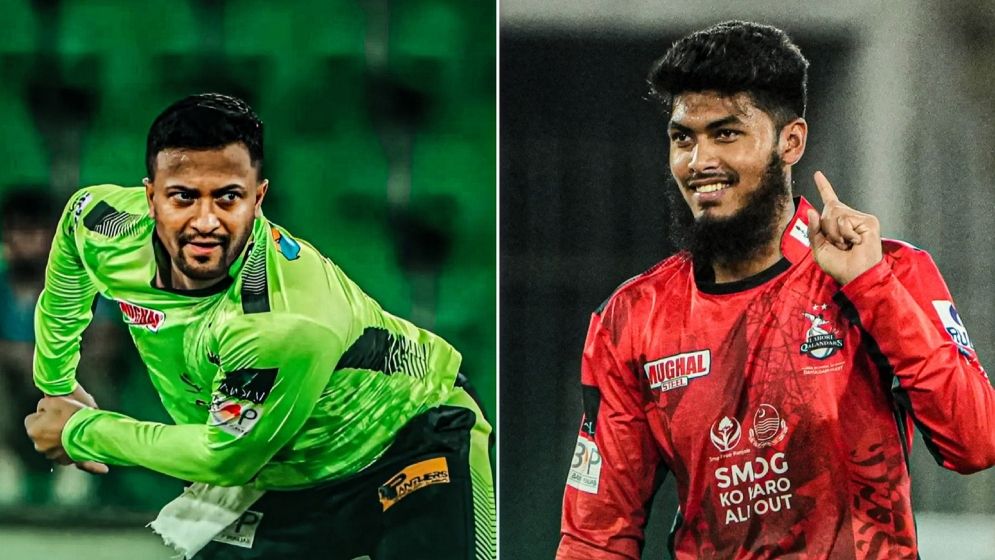 ফাইনালে লাহোরের একাদশে রিশাদ, বাদ পড়লেন সাকিব