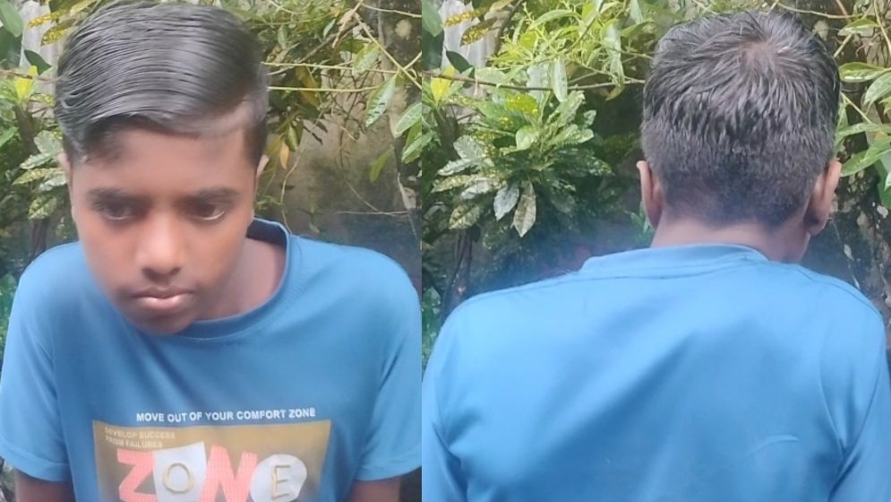 ঘাড় ও মাথার কারসাজি দেখিয়ে ভাইরাল স্কুলছাত্র