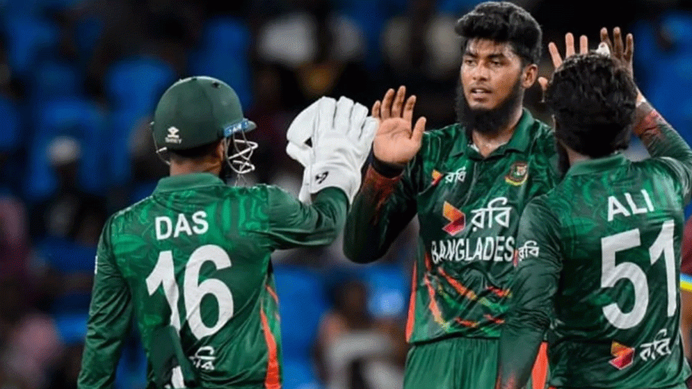 সালমান নওয়াজের ঝড় থামালেন হাসান রিশাদ