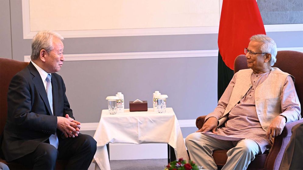 জাইকা প্রেসিডেন্টের সঙ্গে প্রধান উপদেষ্টার বৈঠক, কী আলোচনা হলো