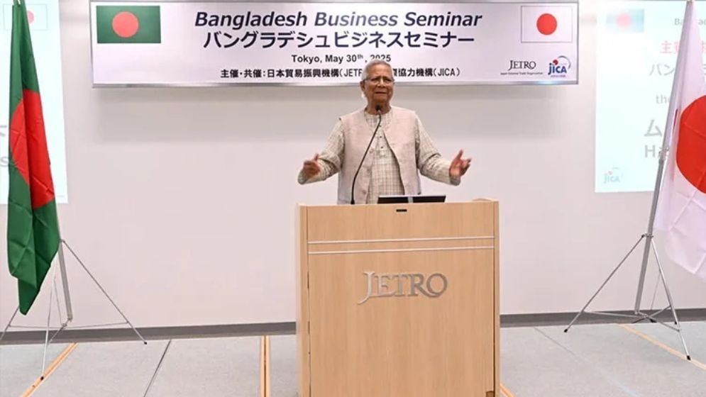 নতুন বাংলাদেশ গড়তে জাপানের সর্বাত্মক সহযোগিতা চান প্রধান উপদেষ্টা