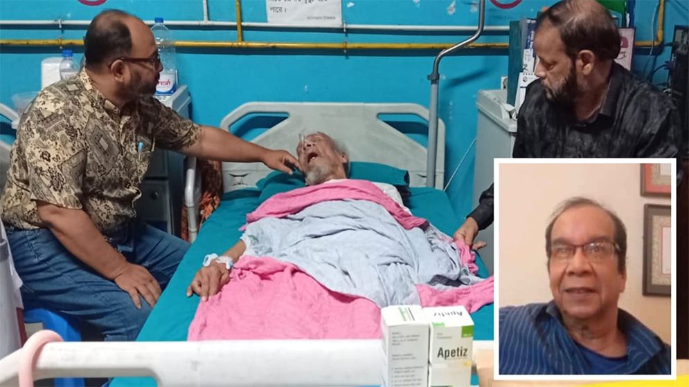 হাসপাতালে ভর্তি জাতীয় চলচ্চিত্র পুরষ্কারপ্রাপ্ত চিত্র সম্পাদক দুলু, চাচ্ছেন সরকারের সাহায্য