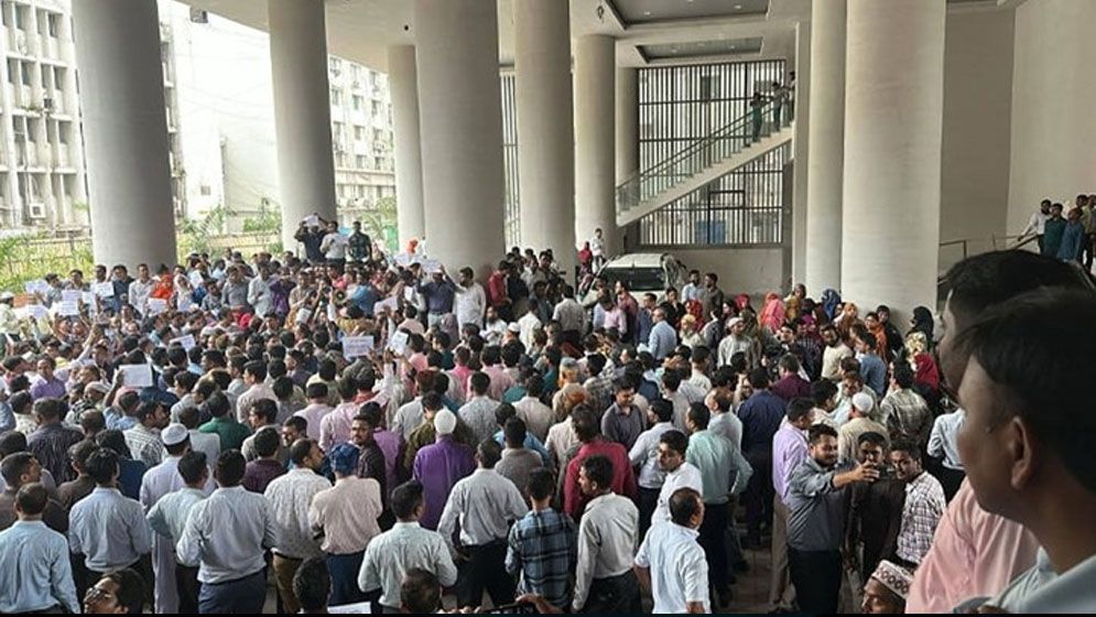 স্মারকলিপি দেওয়ার কর্মসূচি ঘোষণা