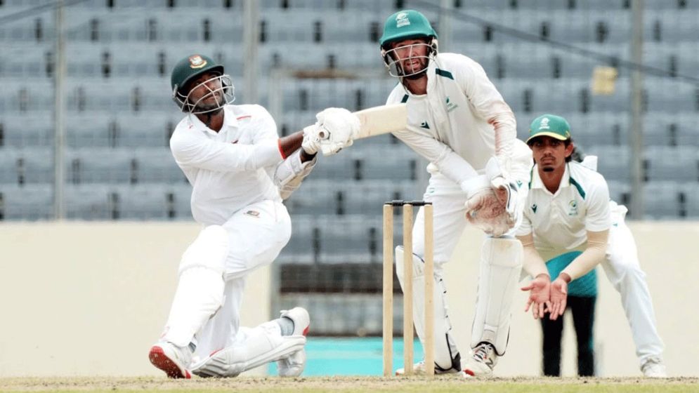 বৃষ্টির তোড়ে ড্র মেনে নিল বাংলাদেশ-দ. আফ্রিকা