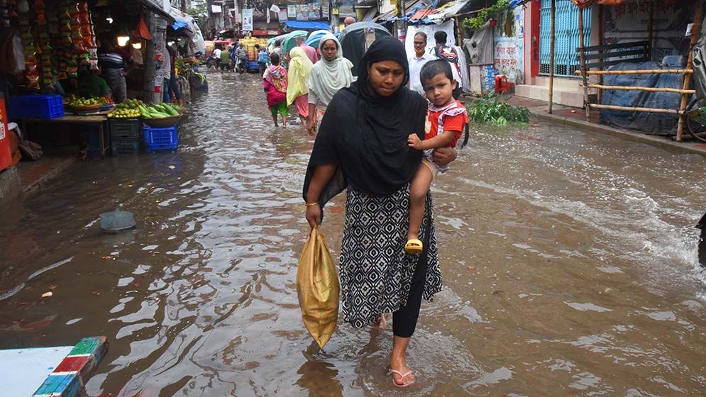 বন্যা ও জলাবদ্ধতা