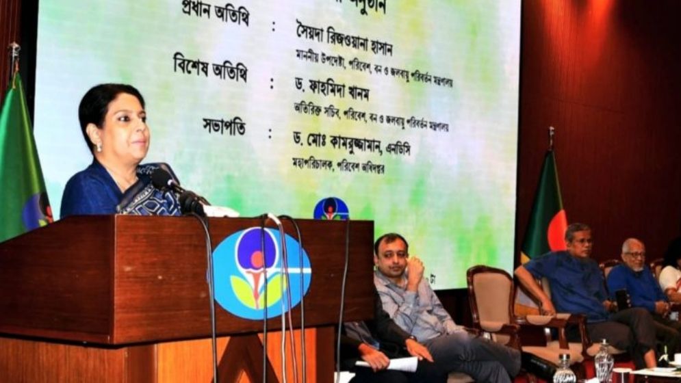 ১৮ কোটি মানুষেরই পরিবেশ সচেতন হওয়া জরুরি: পরিবেশ উপদেষ্টা