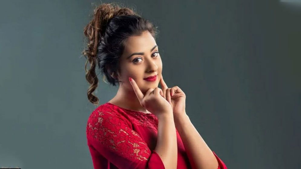 চিত্রনায়িকা শবনম বুবলী। ফাইল ছবি
