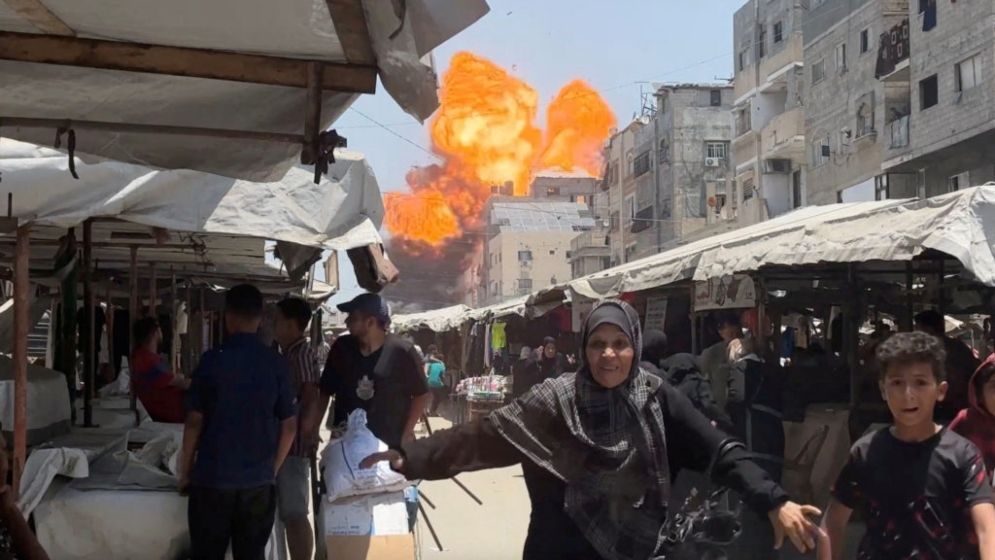 গাজার আগুনে পুড়ছে ধরিত্রীও