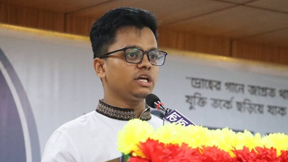 ডাকসু পেছানোর অপচেষ্টা জুলাই স্পিরিটের সঙ্গে প্রতারণা: ঢাবি শিবির সভাপতি