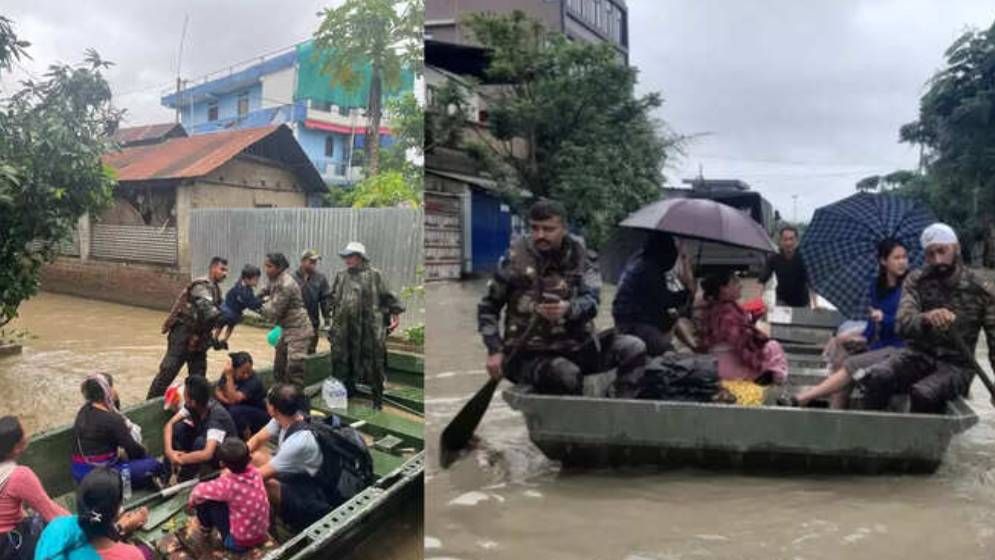ভূমিধস ও ভারি বৃষ্টিতে বিপর্যস্ত সিকিম, ১৪ হাজার পর্যটক আটকা