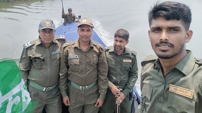 সুন্দরবনের নিরাপত্তা দেওয়াটাই ছিল বনরক্ষীদের ঈদ আনন্দ