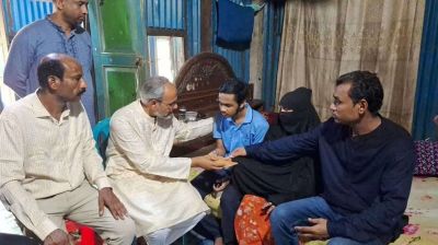 জুলাই আন্দোলনে গুলি লাগা মুবিনের পাশে তারেক রহমান