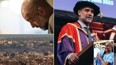 ‘গাজার ঘটনা আমার পুরো শরীরকে ব্যথা দেয়’ – গার্দিওলার কণ্ঠে মানবতার বার্তা