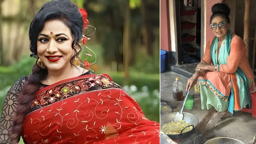 ঢালিউড অভিনেত্রী রোজিনার গ্রাম্য সরল জীবনে মুগ্ধ নেটদুনিয়া