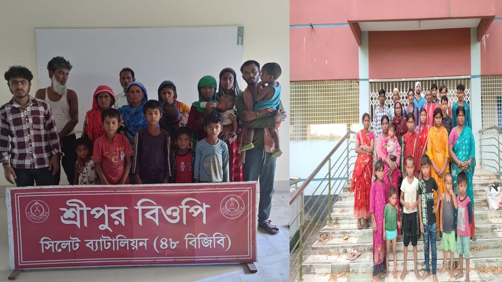 সিলেট ও সুনামগঞ্জে ৭০ জনকে পুশইন করল বিএসএফ