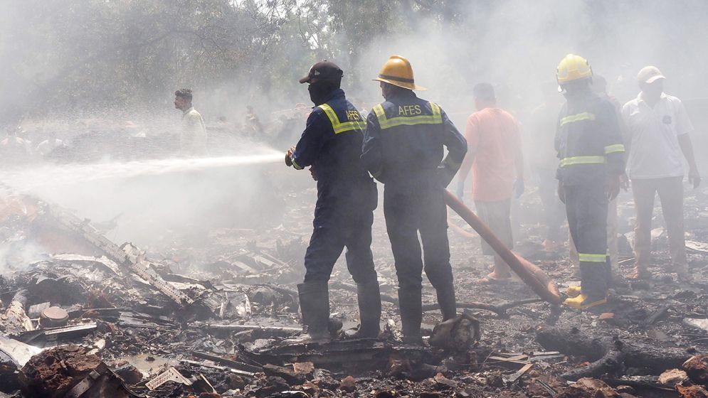 ভারতে বিমান দুর্ঘটনায় ২৯৪ জন নিহত