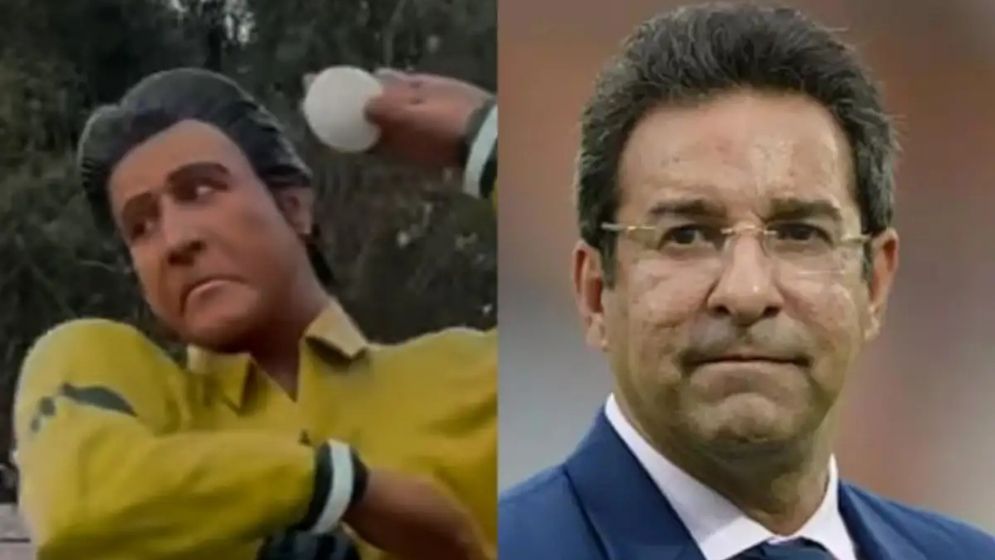 ভাস্কর্য নিয়ে সোশ্যাল মিডিয়ায় ট্রল, প্রশংসা করলেন ওয়াসিম আকরাম নিজেই