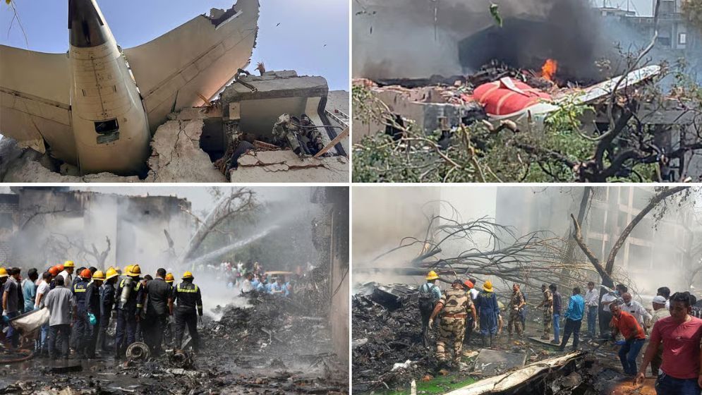 ভারতে উড়োজাহাজ দুর্ঘটনা