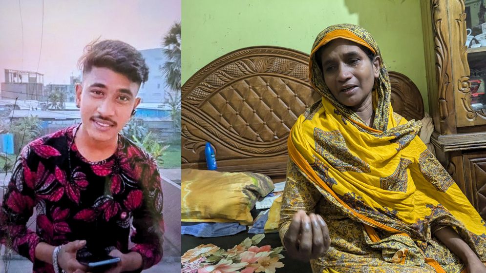 জুলাই অভ্যুত্থানে শহীদ রনি, ১১ মাসেও সহায়তা পাননি মা