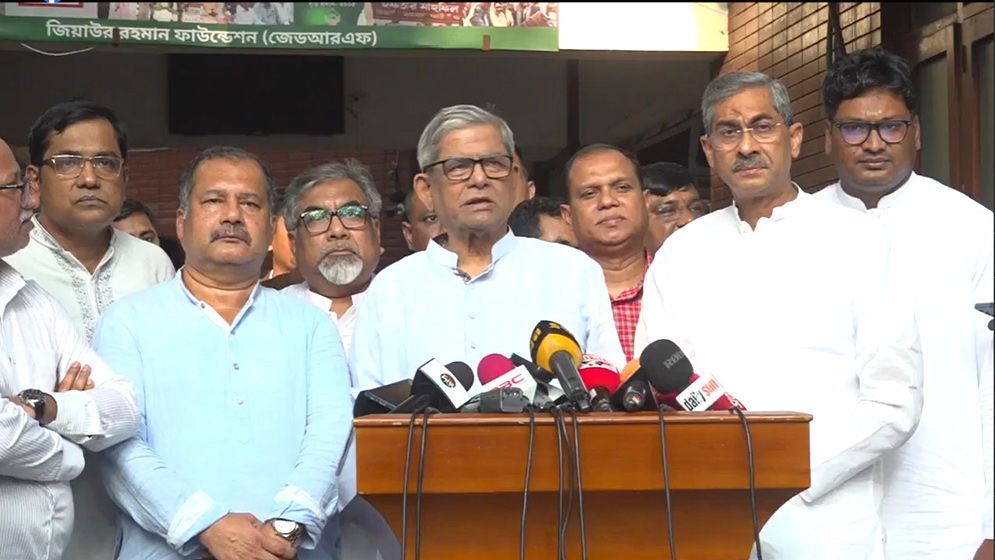 জাতিকে এগিয়ে যাওয়ার স্বপ্ন দেখালেন দুই নেতা: মির্জা ফখরুল