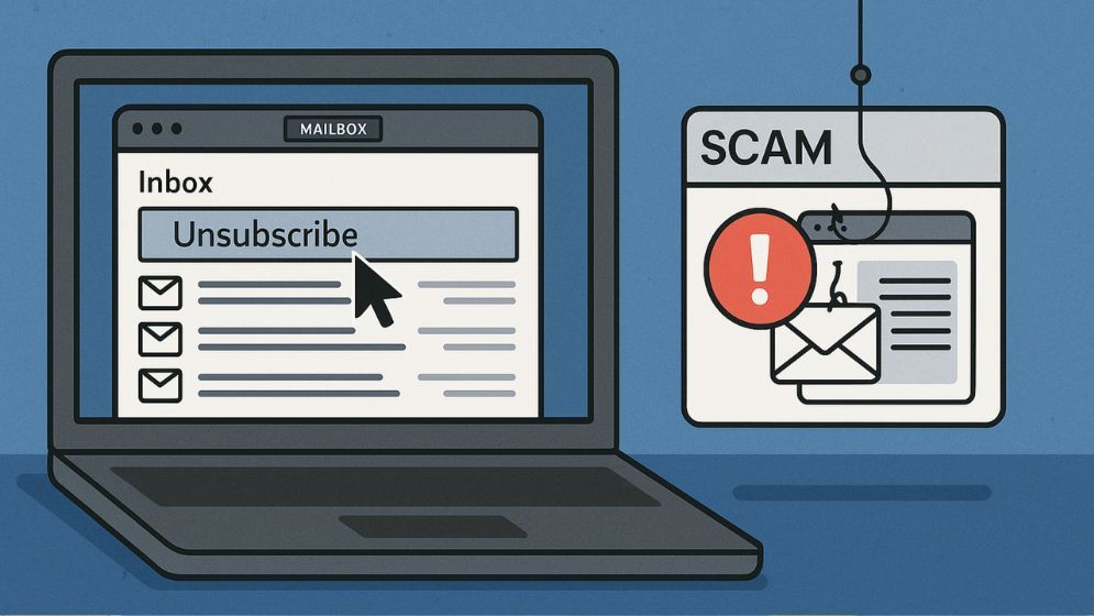 অপরিচিত মেইল আনসাবস্ক্রাইবেও বিপদ!