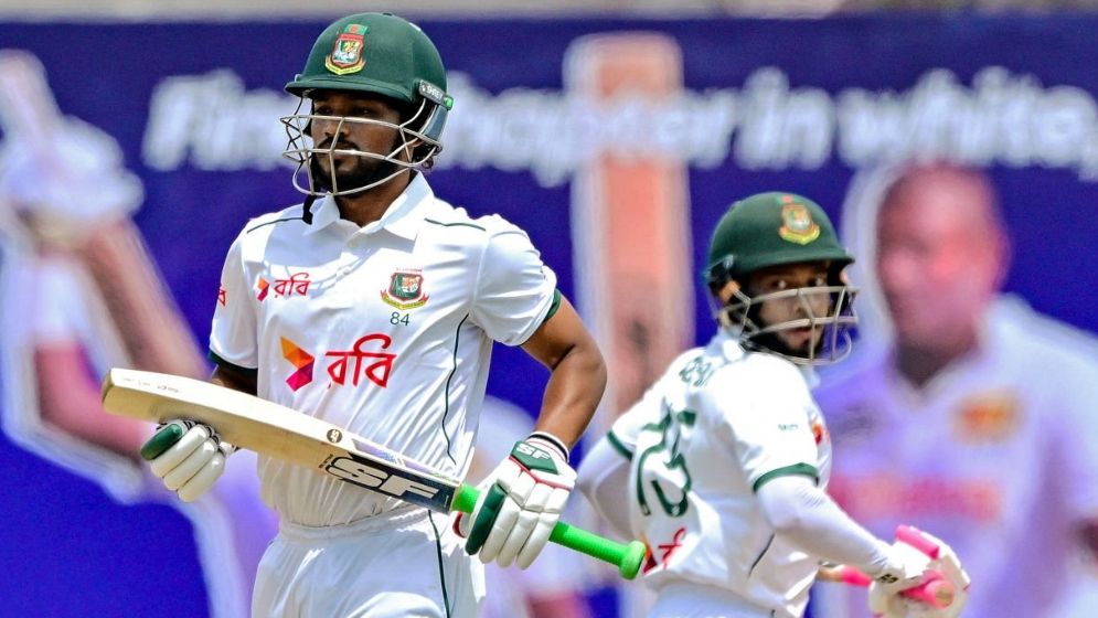 শান্ত-মুশফিকের ফিফটি, জুটির সেঞ্চুরিতে বাংলাদেশের স্বস্তি