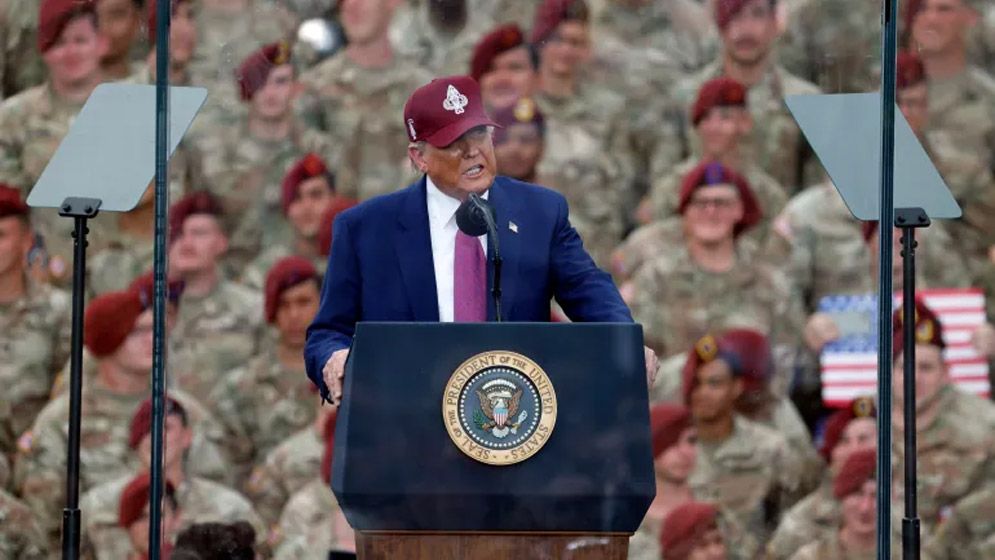 ইরানের আকাশসীমা আমরা পূর্ণ নিয়ন্ত্রণে নিয়েছি: ট্রাম্প