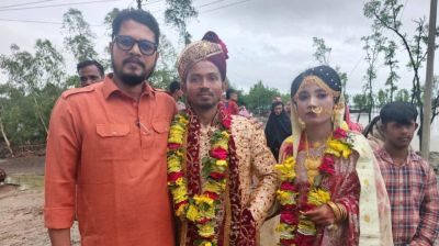 এবার দুই প্রতিবন্ধীর বিয়ে দিলেন স্বেচ্ছাসেবক দল নেতা