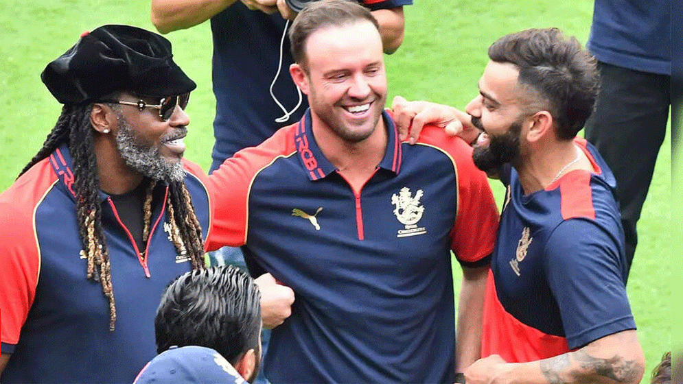 মাঠ কাঁপাবেন গেইল যুবরাজ ডি ভিলিয়ার্সরা