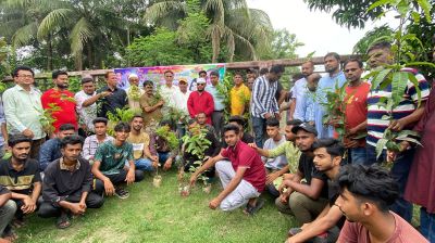 জোবাইদা রহমানের জন্মদিন উপলক্ষে দোহারে বৃক্ষরোপণ-দোয়া মাহফিল