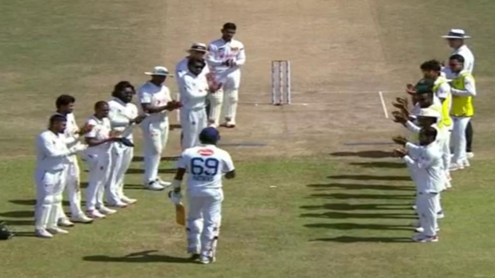 সেই ম্যাথিউসকে এবার গার্ড অফ অনার দিল বাংলাদেশ