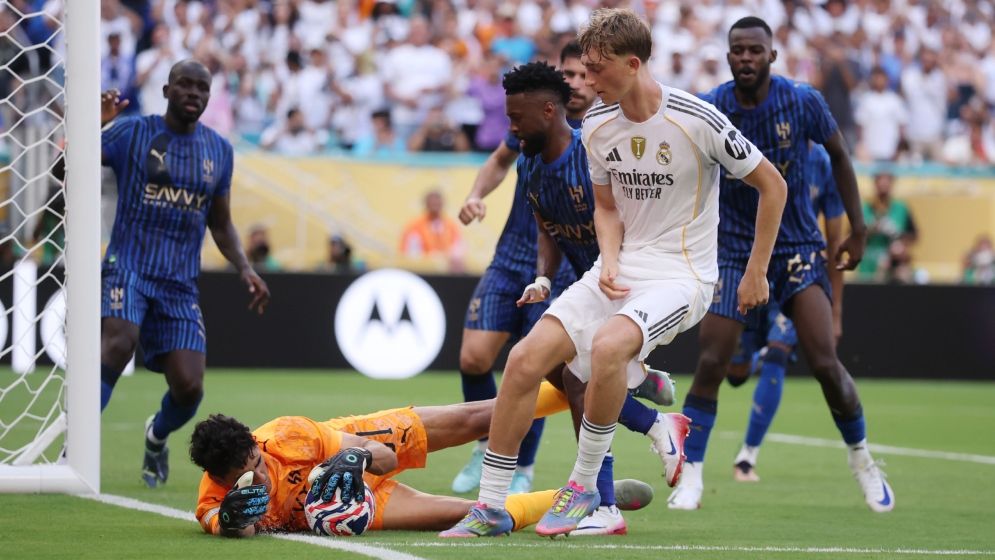 আলনসোর অভিষেকে সৌদি ক্লাবকে হারাতে পারল না রিয়াল মাদ্রিদ