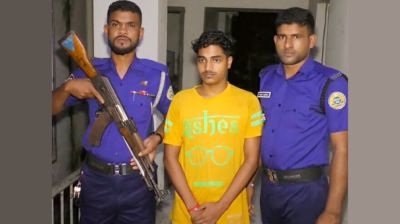 আগৈলঝাড়ায় ধর্ম অবমাননার অভিযোগে যুবক গ্রেফতার