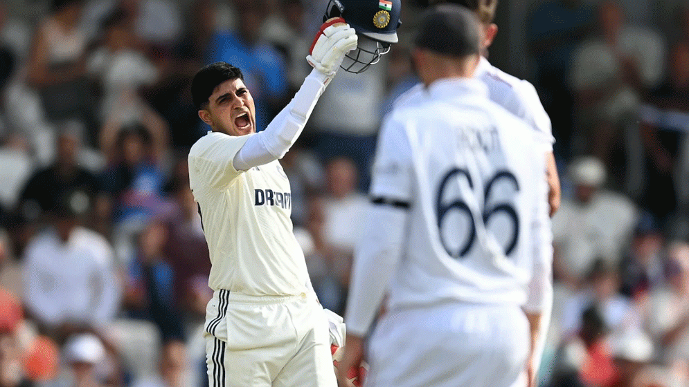 অধিনায়ক হিসেবে অভিষেকেই গিলের সেঞ্চুরি