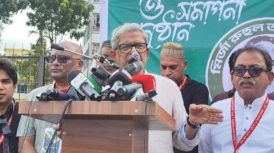 ঐক্যবদ্ধভাবে বাংলাদেশকে নতুন করে গড়ে তোলার আহ্বান মির্জা ফখরুলের
