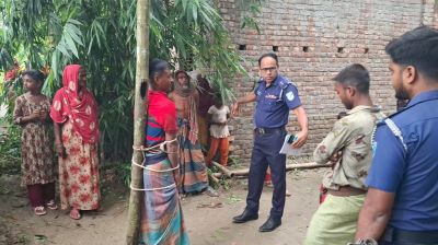 শ্বশুরকে গাছে বেঁধে নির্যাতন