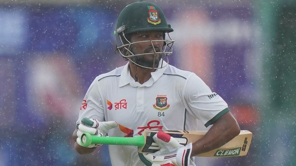 সেঞ্চুরির পর শান্তর তাণ্ডব, শ্রীলঙ্কাকে চ্যালেঞ্জ জানিয়ে ইনিংস ঘোষণা বাংলাদেশের