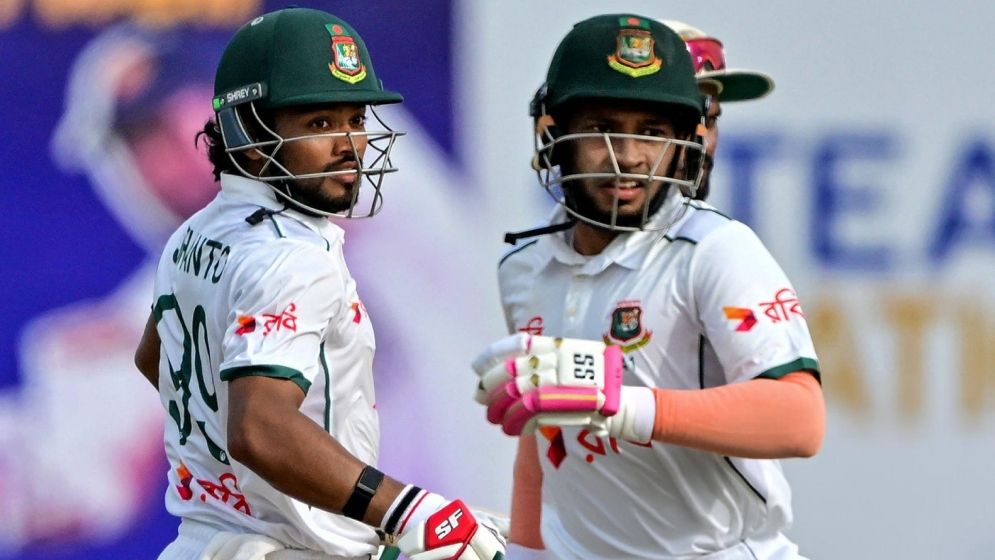 গল টেস্টে মুশফিক-শান্তর যে কীর্তি আগে কখনো দেখেনি বাংলাদেশ