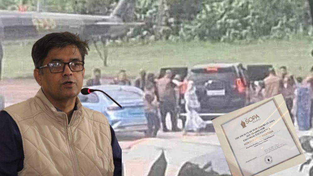 হাসিনার পালিয়ে যাওয়ার ব্রেকিং দিয়ে পুরস্কার পেলেন শফিকুল