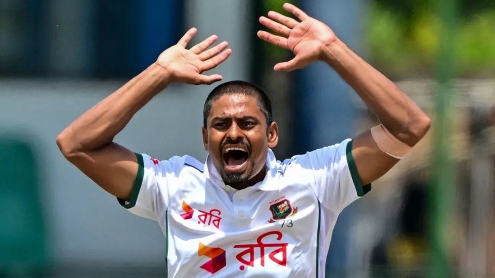 পরপর ২ ওভারে তাইজুলের আঘাত, সেঞ্চুরিয়ান নিসাঙ্কার পর ফিরলেন ধনাঞ্জয়াও