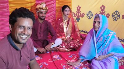 জমকালো আয়োজনে বিয়ে হলো বাবা-মা থাকতেও এতিম উর্মির