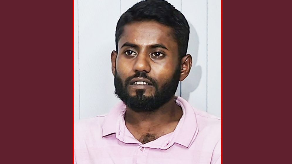 গ্রেফতার শামীম রহমান। ছবি: যুগান্তর