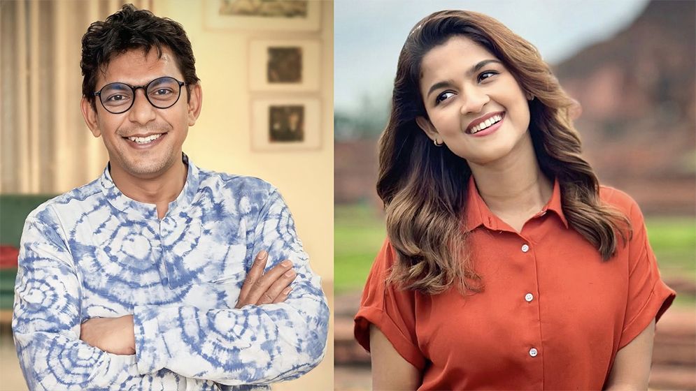 চঞ্চল চৌধুরী ও সাদিয়া আয়মান। ছবি: সংগৃহীত