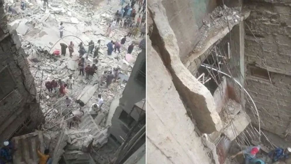 পাকিস্তানে আবাসিক ভবন ধসে হতাহত ১৫, বহু নিখোঁজ