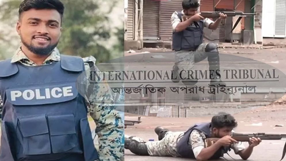 শুয়ে-হাঁটু গেড়ে গুলি চালায় পুলিশ