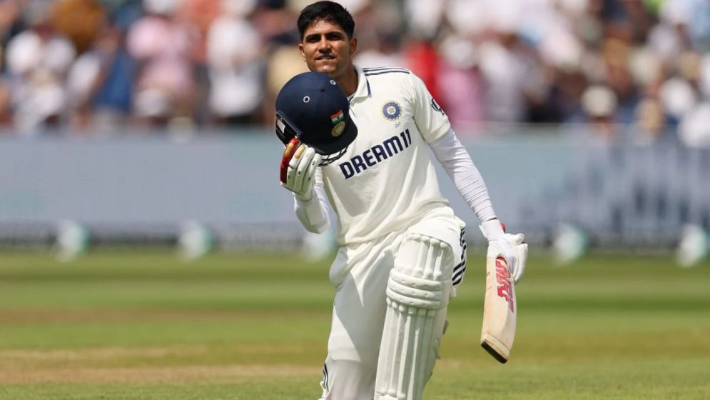 সেঞ্চুরিতে গিলের অনন্য রেকর্ড