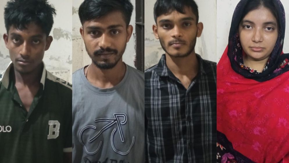 নৌকায় করে মাদক কারবার, নারীসহ গ্রেফতার ৪