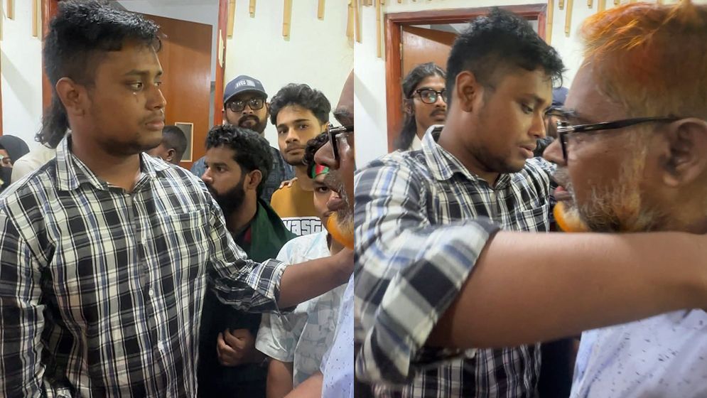 কাঁদলেন হাসনাত, কাঁদালেন হাজারও মানুষকে