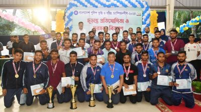 পুলিশ কুস্তি ও বক্সিংয়ে ডিএমপি চ্যাম্পিয়ন